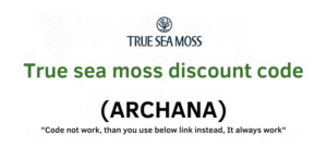 True sea moss discount code