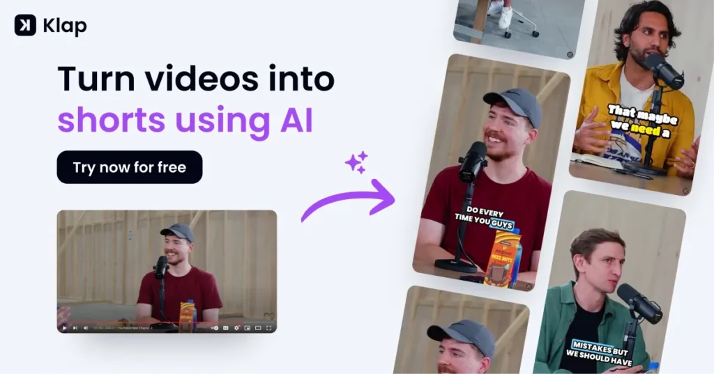Klap is an innovative AI-driven video editing platform