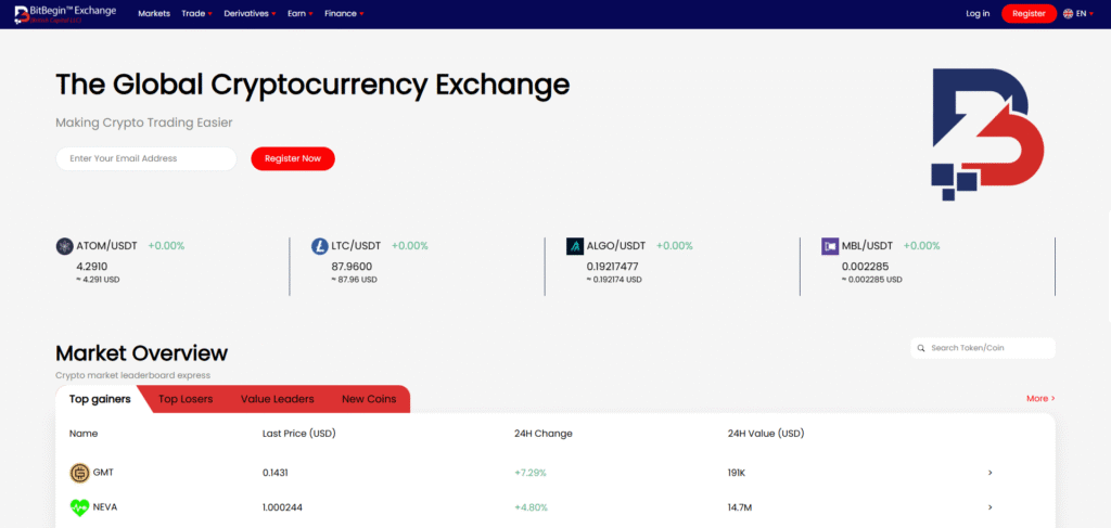 Bitbegin referral code