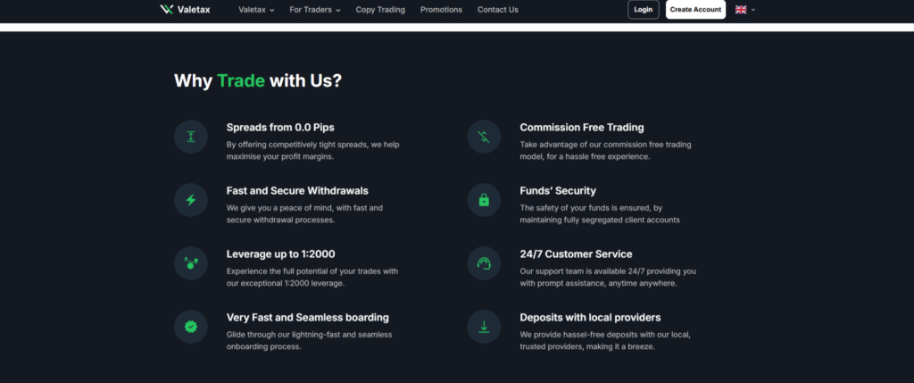 valetax partner code