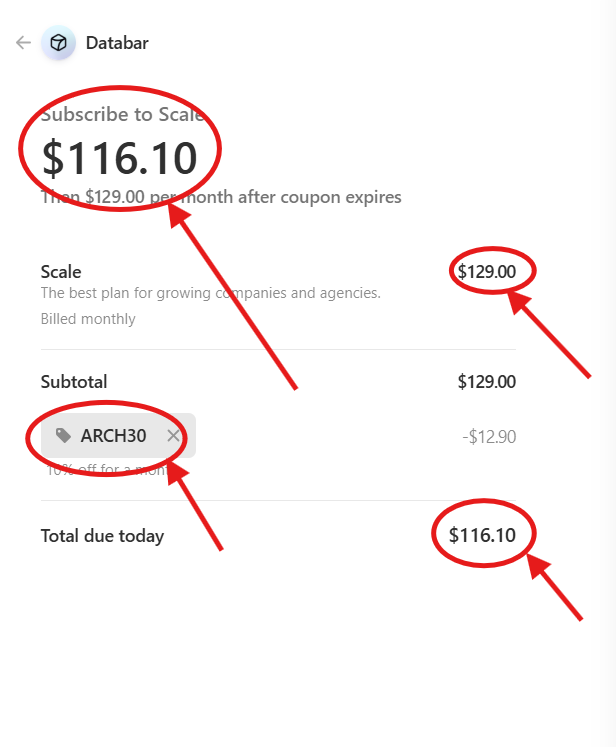 How to Use the Databar AI Promo Code 'ARCH30'