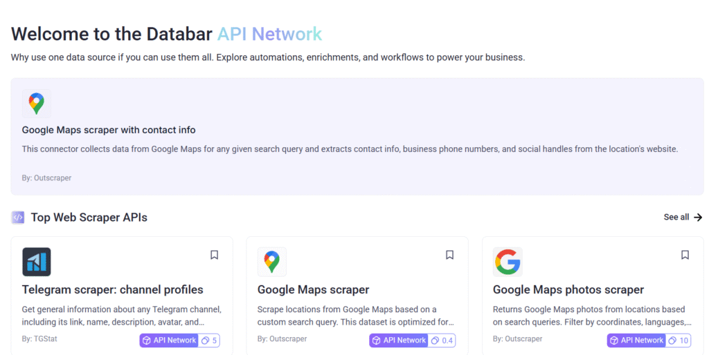 Key Features of Databar AI Solutions