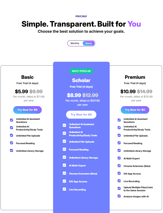 Pricing & Plans Explained