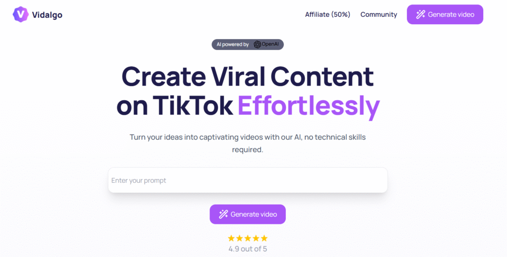 Vidalgo Promo Code – Save 50% on Effortless Vertical Video Editing Tools