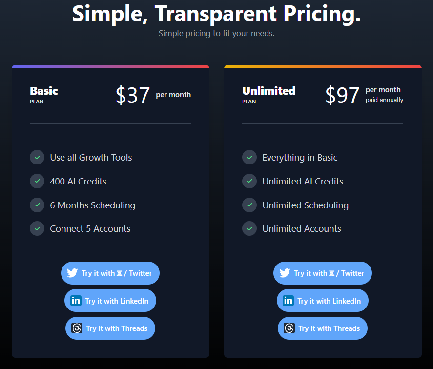 Pricing & Plans Explained