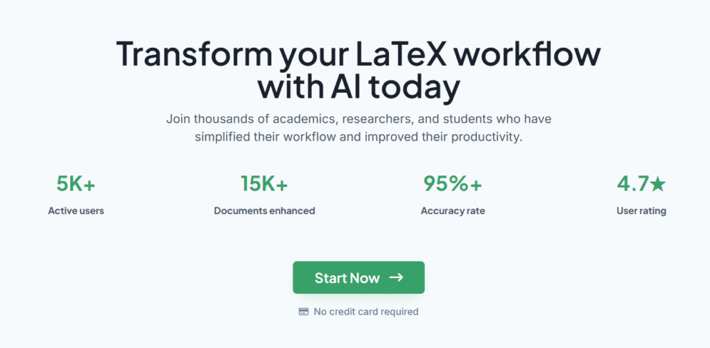 Key Features of Underleaf AI