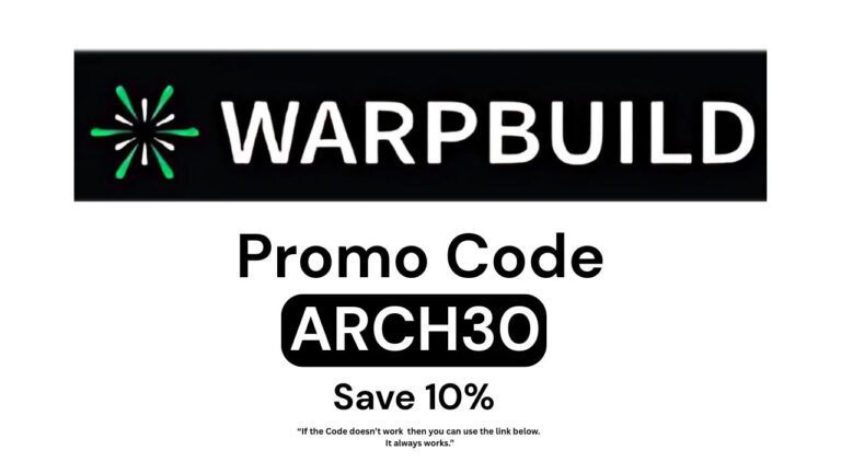 WarpBuild Promo Code “ARCH30” – Save 10% on AI Website Builder