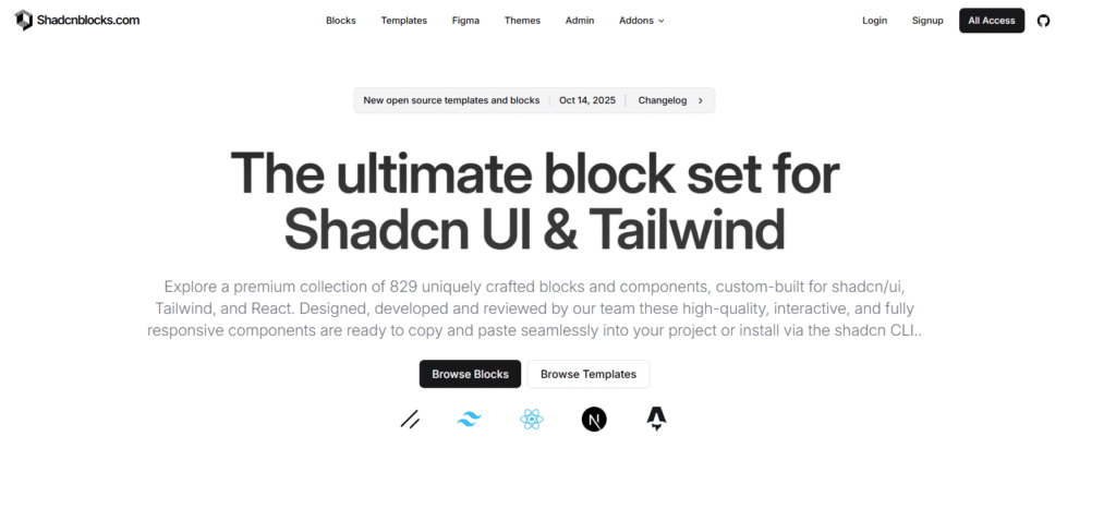 Shadcnblocks Promo Code – Enjoy 10% Off Elegant Pre-Built UI Designs