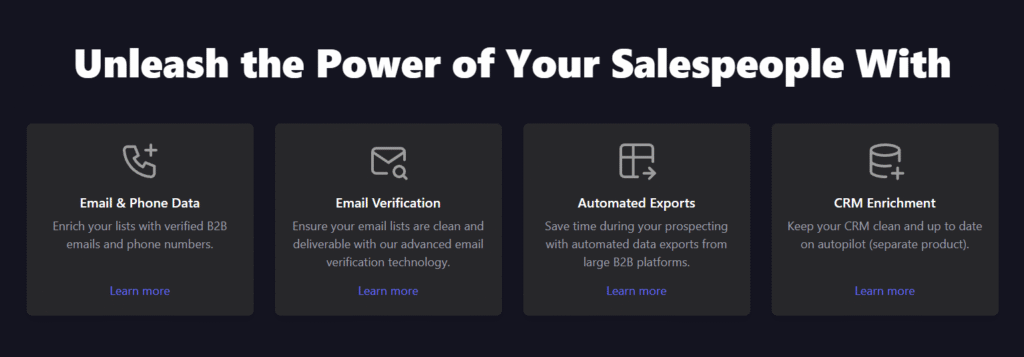 Findymail Extension and Add-ons