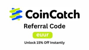 CoinCatch Exchange Referral Code, new users can join with exclusive perks such as lower fees, promotional bonuses, and faster onboarding.