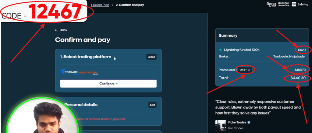 Tradeify Coupon Code “12467” – Get 30% Off Trading Fees Instantly