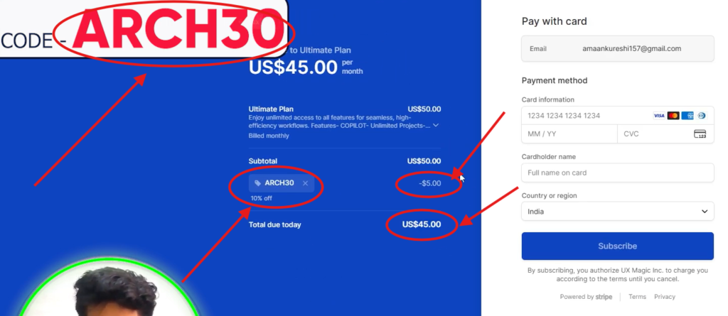 UXMagic AI Promo Code “ARCH30” – Get 10% Off Subscription Plans Instantly