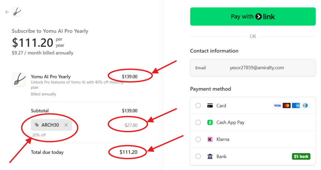 Yomu AI Promo Code “ARCH30” – Get 20% Off Pro & Ultra Subscriptions