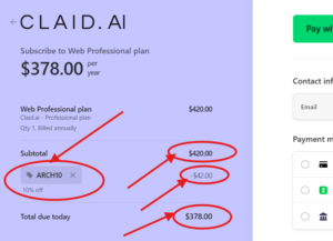 Claid Ai Coupon Code (ARCH10) Grab 10% Discount On Plan
